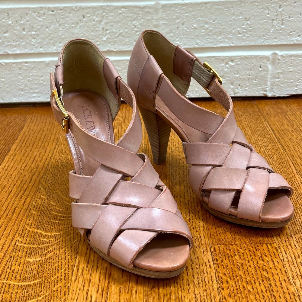 Ares platform heels by J.Crew